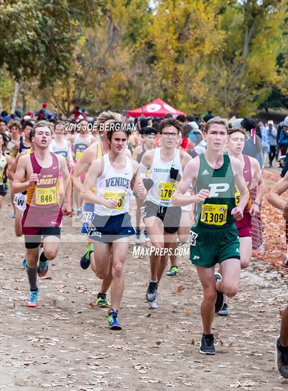 Thumbnail 1 in CIF State Cross Country Championships (Boys D2 Race) photogallery.