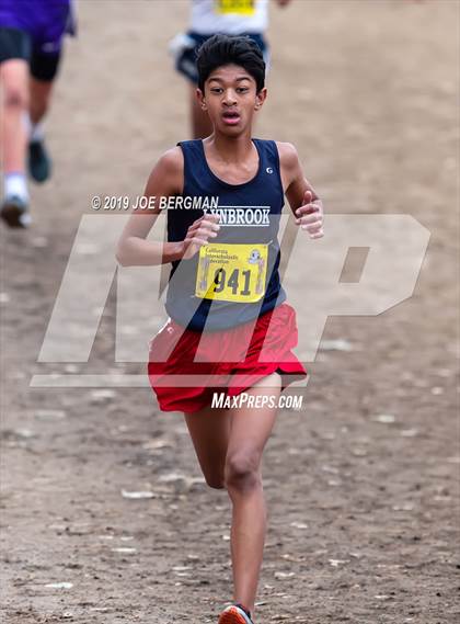 Thumbnail 3 in CIF State Cross Country Championships (Boys D2 Race) photogallery.