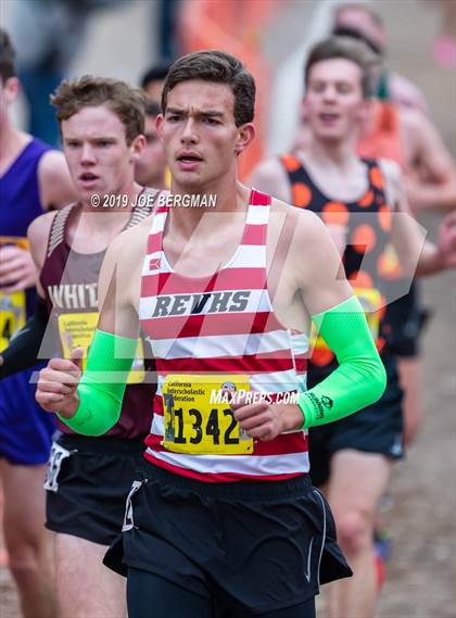 Thumbnail 2 in CIF State Cross Country Championships (Boys D2 Race) photogallery.