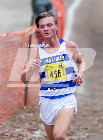 Thumbnail 2 in CIF State Cross Country Championships (Boys D2 Race) photogallery.