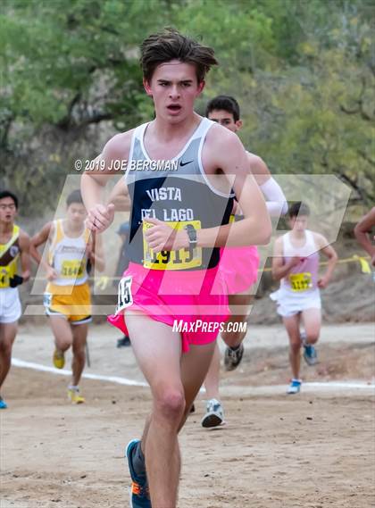 Thumbnail 1 in CIF State Cross Country Championships (Boys D2 Race) photogallery.