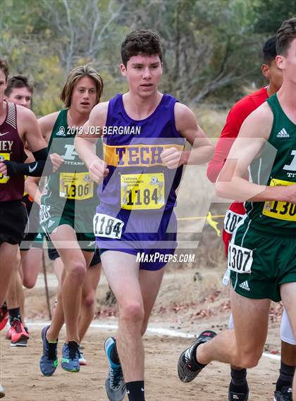 Thumbnail 3 in CIF State Cross Country Championships (Boys D2 Race) photogallery.