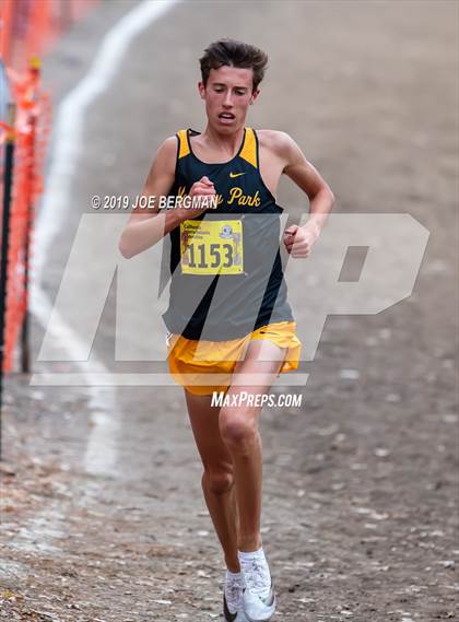 Thumbnail 1 in CIF State Cross Country Championships (Boys D2 Race) photogallery.