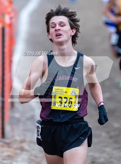 Thumbnail 3 in CIF State Cross Country Championships (Boys D2 Race) photogallery.
