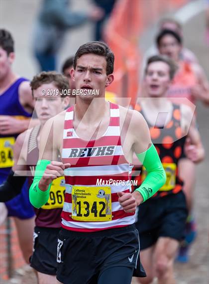 Thumbnail 3 in CIF State Cross Country Championships (Boys D2 Race) photogallery.