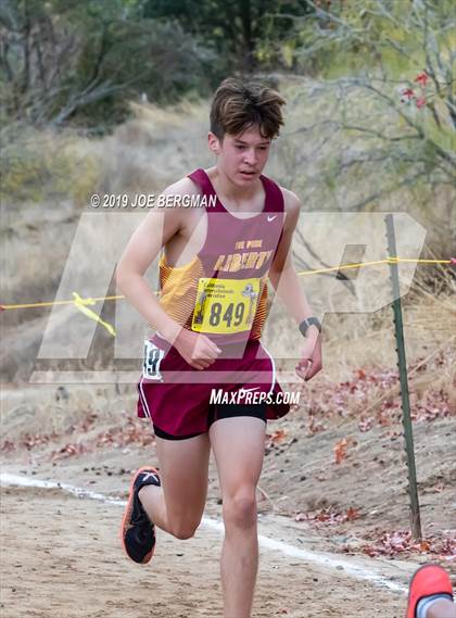 Thumbnail 3 in CIF State Cross Country Championships (Boys D2 Race) photogallery.