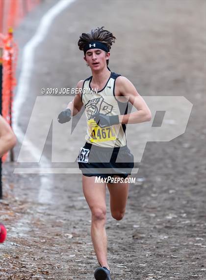 Thumbnail 3 in CIF State Cross Country Championships (Boys D2 Race) photogallery.