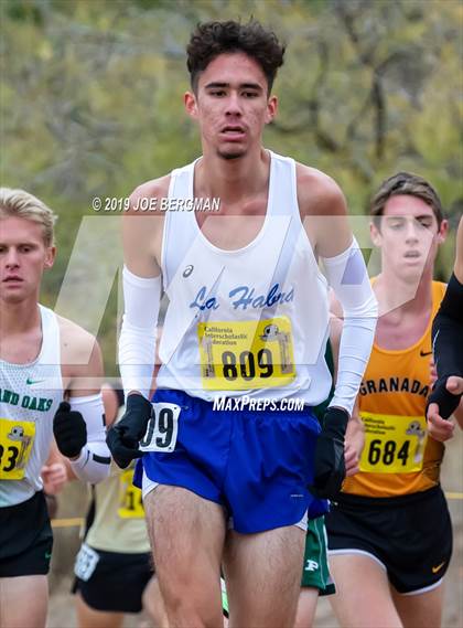 Thumbnail 1 in CIF State Cross Country Championships (Boys D2 Race) photogallery.