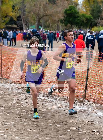 Thumbnail 2 in CIF State Cross Country Championships (Boys D2 Race) photogallery.