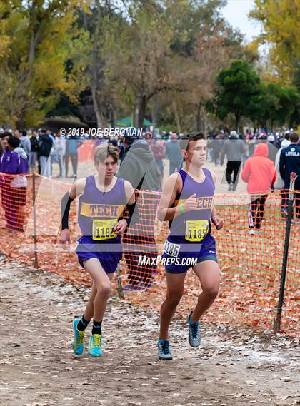 Thumbnail 1 in CIF State Cross Country Championships (Boys D2 Race) photogallery.