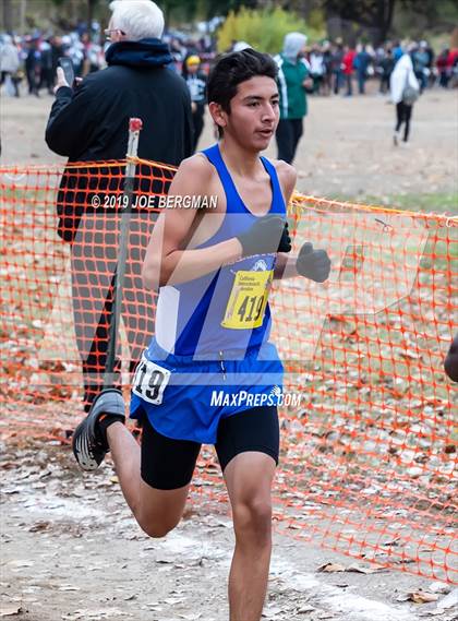 Thumbnail 1 in CIF State Cross Country Championships (Boys D2 Race) photogallery.