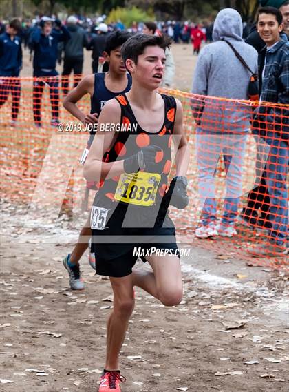 Thumbnail 3 in CIF State Cross Country Championships (Boys D2 Race) photogallery.