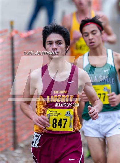 Thumbnail 3 in CIF State Cross Country Championships (Boys D2 Race) photogallery.