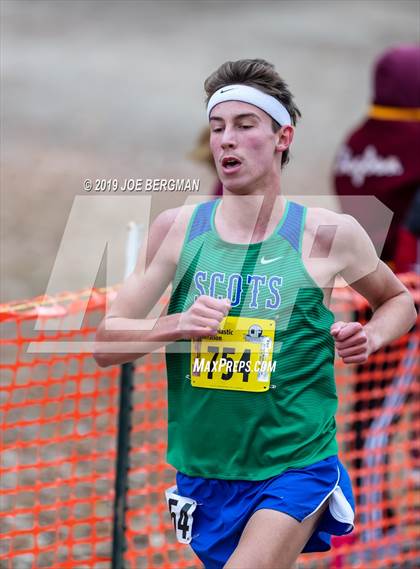 Thumbnail 1 in CIF State Cross Country Championships (Boys D2 Race) photogallery.