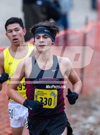 Thumbnail 2 in CIF State Cross Country Championships (Boys D2 Race) photogallery.