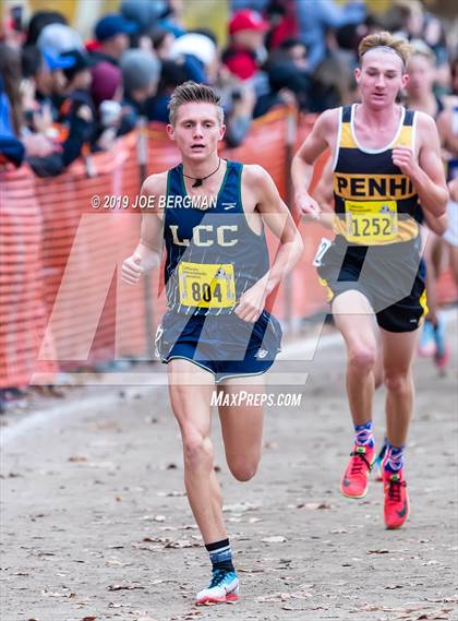 Thumbnail 2 in CIF State Cross Country Championships (Boys D2 Race) photogallery.