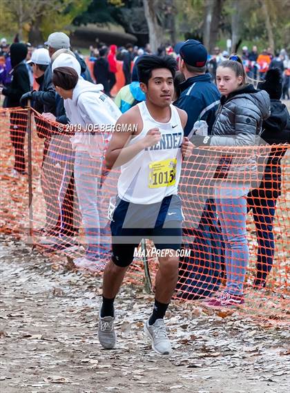 Thumbnail 3 in CIF State Cross Country Championships (Boys D2 Race) photogallery.