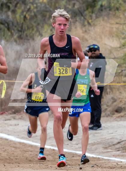 Thumbnail 3 in CIF State Cross Country Championships (Boys D2 Race) photogallery.