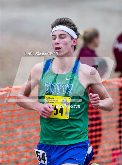 Thumbnail 2 in CIF State Cross Country Championships (Boys D2 Race) photogallery.