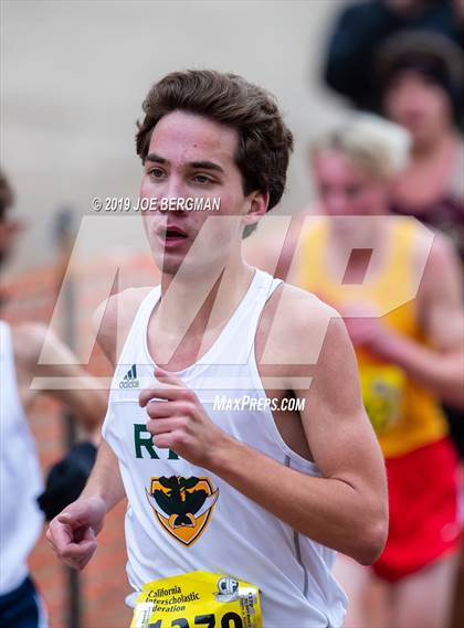 Thumbnail 2 in CIF State Cross Country Championships (Boys D2 Race) photogallery.