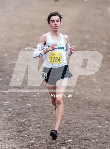 Thumbnail 2 in CIF State Cross Country Championships (Boys D2 Race) photogallery.