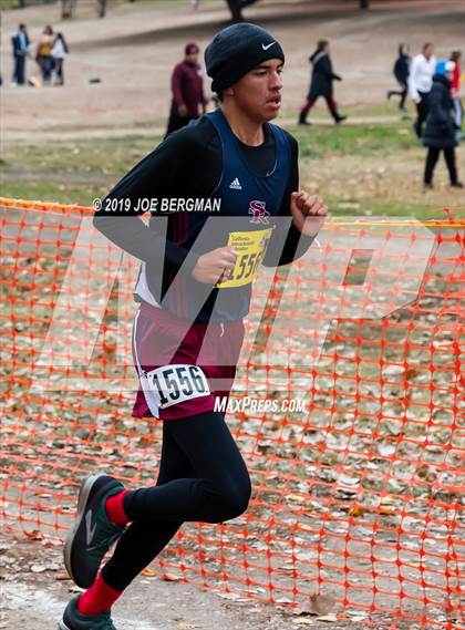 Thumbnail 3 in CIF State Cross Country Championships (Boys D2 Race) photogallery.