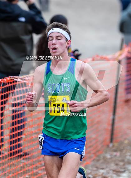 Thumbnail 2 in CIF State Cross Country Championships (Boys D2 Race) photogallery.