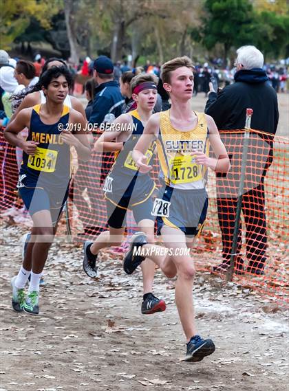 Thumbnail 3 in CIF State Cross Country Championships (Boys D2 Race) photogallery.