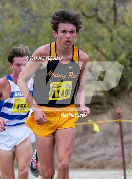 Thumbnail 3 in CIF State Cross Country Championships (Boys D2 Race) photogallery.