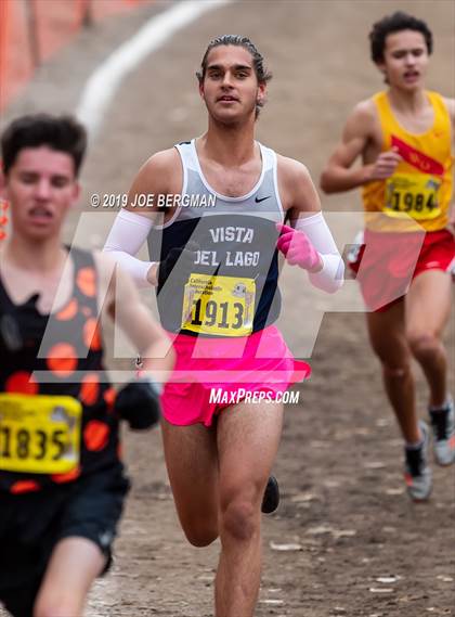 Thumbnail 3 in CIF State Cross Country Championships (Boys D2 Race) photogallery.