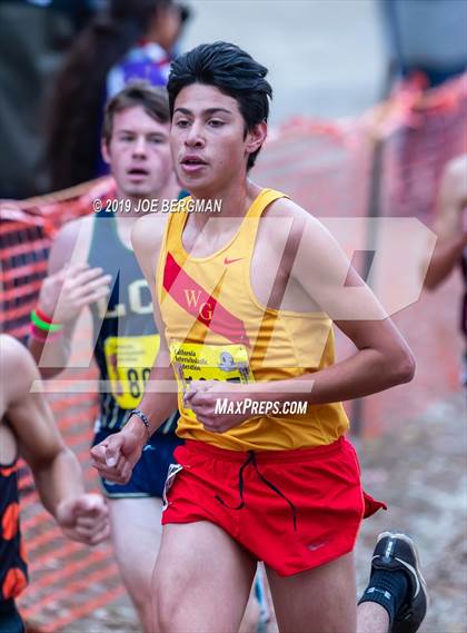 Thumbnail 1 in CIF State Cross Country Championships (Boys D2 Race) photogallery.