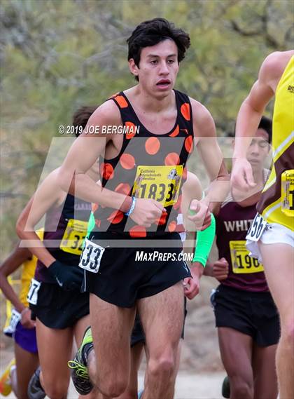 Thumbnail 1 in CIF State Cross Country Championships (Boys D2 Race) photogallery.