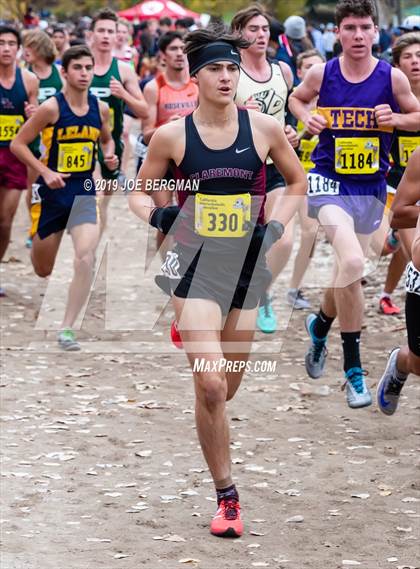 Thumbnail 3 in CIF State Cross Country Championships (Boys D2 Race) photogallery.