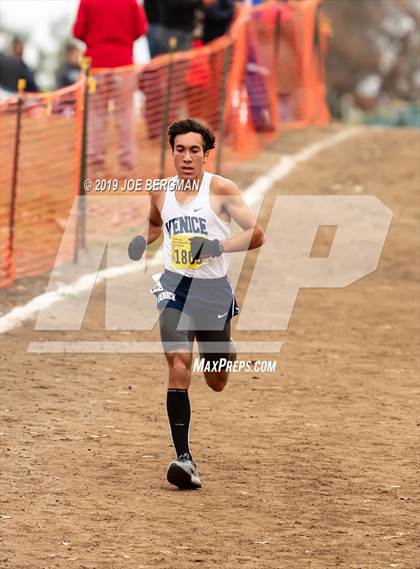Thumbnail 2 in CIF State Cross Country Championships (Boys D2 Race) photogallery.