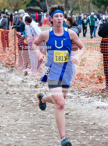 Thumbnail 3 in CIF State Cross Country Championships (Boys D2 Race) photogallery.