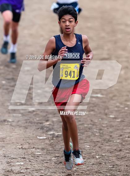 Thumbnail 2 in CIF State Cross Country Championships (Boys D2 Race) photogallery.