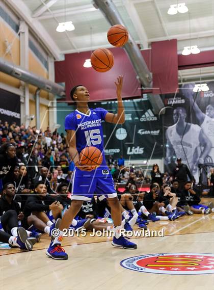 Thumbnail 1 in 2015 McDonald's All American Games Jam Fest photogallery.