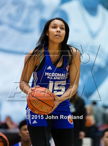 Thumbnail 3 in 2015 McDonald's All American Games Jam Fest photogallery.