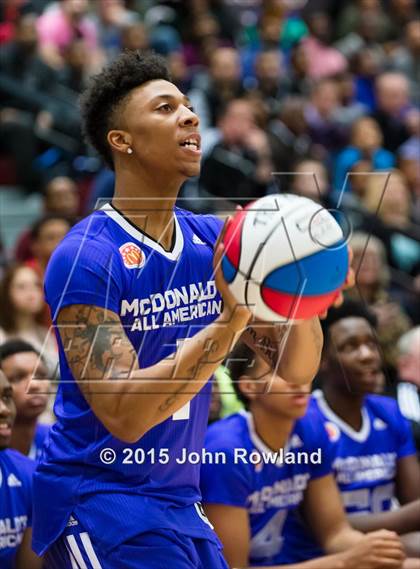 Thumbnail 2 in 2015 McDonald's All American Games Jam Fest photogallery.