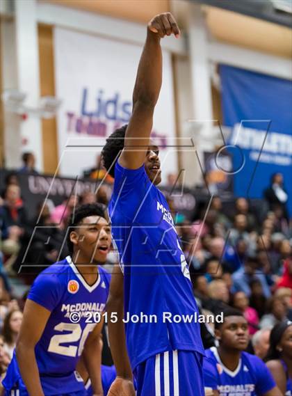 Thumbnail 1 in 2015 McDonald's All American Games Jam Fest photogallery.