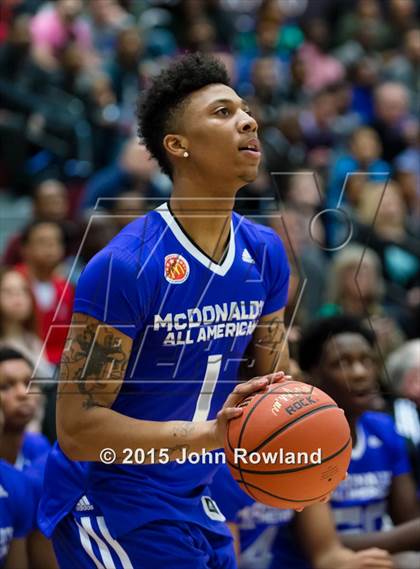 Thumbnail 1 in 2015 McDonald's All American Games Jam Fest photogallery.