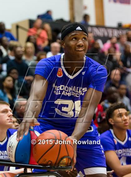 Thumbnail 2 in 2015 McDonald's All American Games Jam Fest photogallery.