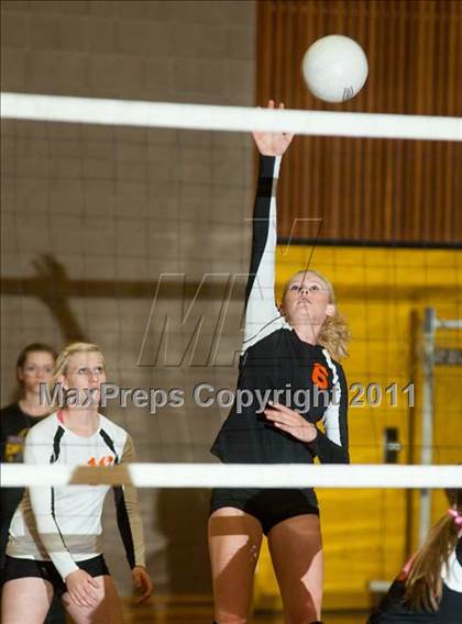Thumbnail 3 in Summerville @ Escalon (CIF SJS Playoffs) photogallery.