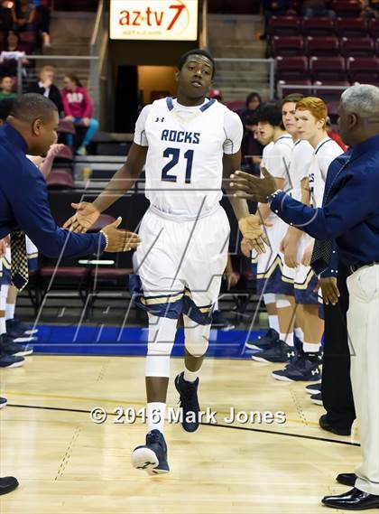 Thumbnail 3 in Yuma Catholic vs. Pima (AIA D4 Semifinal) photogallery.