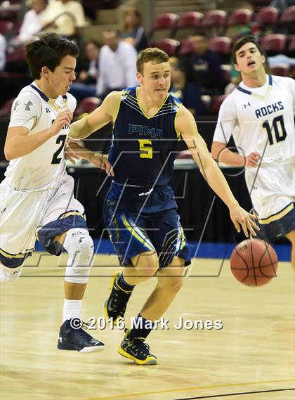Thumbnail 3 in Yuma Catholic vs. Pima (AIA D4 Semifinal) photogallery.