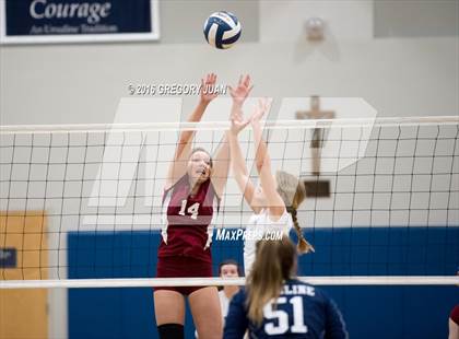 Thumbnail 2 in E.D. White @ Ursuline Academy (LHSAA Division III 2nd Round) photogallery.