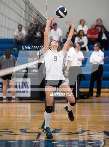 Thumbnail 3 in E.D. White @ Ursuline Academy (LHSAA Division III 2nd Round) photogallery.