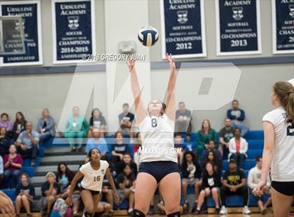 Thumbnail 3 in E.D. White @ Ursuline Academy (LHSAA Division III 2nd Round) photogallery.