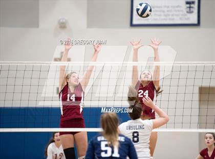 Thumbnail 3 in E.D. White @ Ursuline Academy (LHSAA Division III 2nd Round) photogallery.