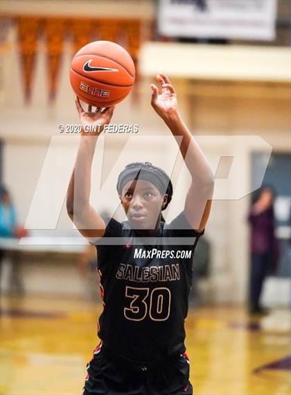 Thumbnail 2 in Salesian College Preparatory vs. Chaminade (West Coast Jamboree) photogallery.